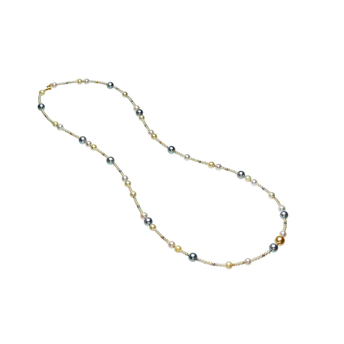 South sea cultured pearl sweater chain